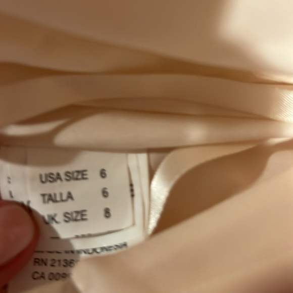 Mori Lee pink sequence/tulle short dress - Picture 5 of 5